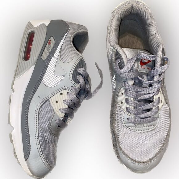 Nike Air Max 90 Light Smoke Grey/Reflect Silver Men’s 8.5 Women’s 10 main image 5